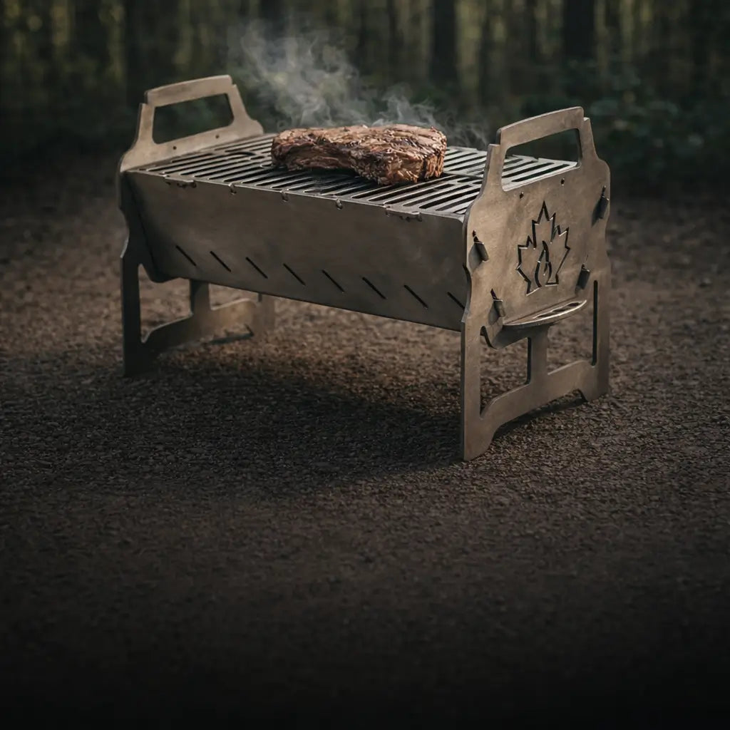 Barbecue nomade EVO acier premium modulaire fabrication française