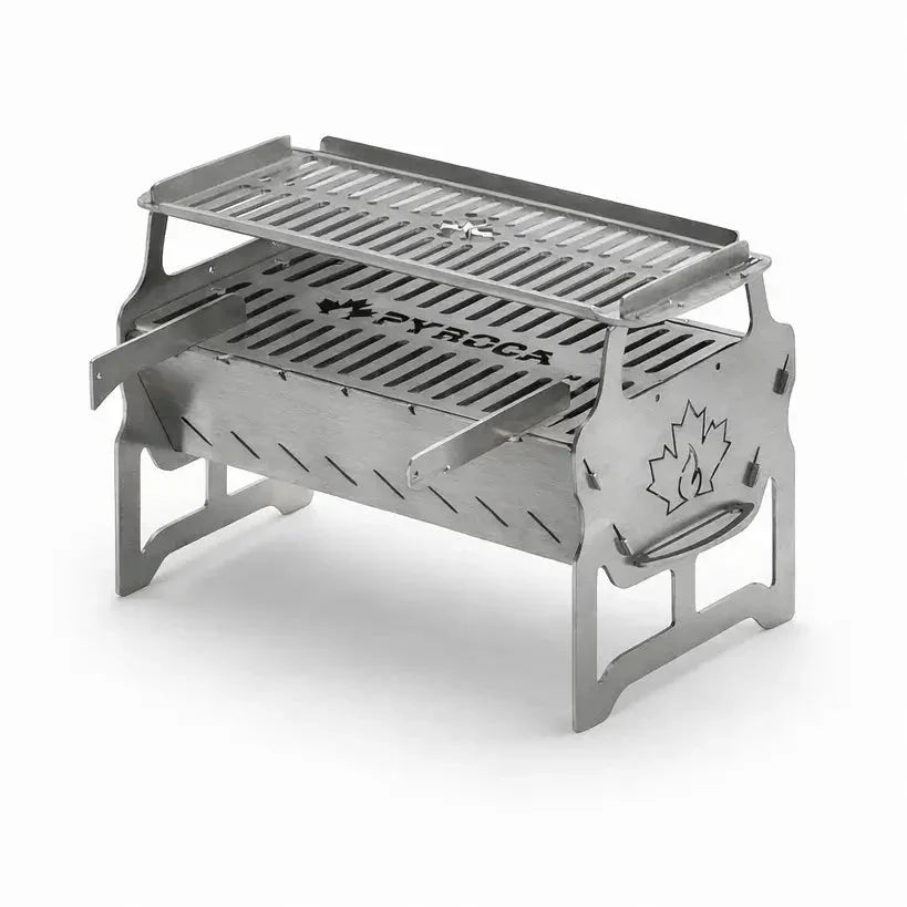 Barbecue nomade EVO PYROCA premium acier modulaire