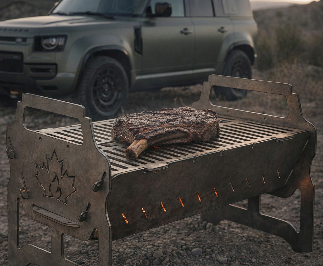 Barbecue nomade EVO acier premium modulaire fabrication française